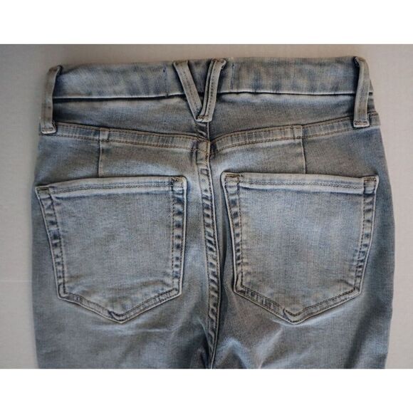 We The Free x Free People OB1133447 Women's Sz 24 Blue Krissy Skinny Jeans - Picture 5 of 7
